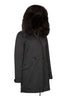 Black Parka Dark Smoke Sable