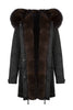 Black Parka Dark Smoke Sable