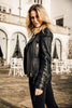 Black Leather Biker Jacket