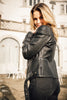 Black Leather Biker Jacket