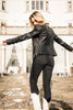 Black Leather Biker Jacket