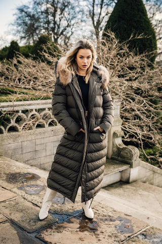 Chamonix Khaki Padded Coat