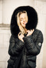 Chamonix Black Padded Coat
