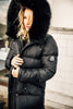 Chamonix Black Padded Coat