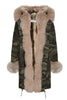 Camo Parka with Hood (Long)